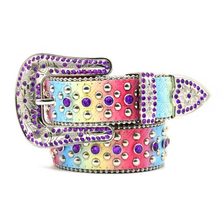 Coloured Cross - Pink Violet BB Simon Belt