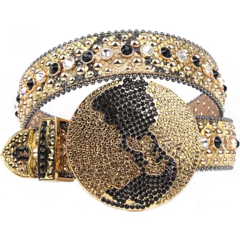 Sparkly Globe bb Belt golden