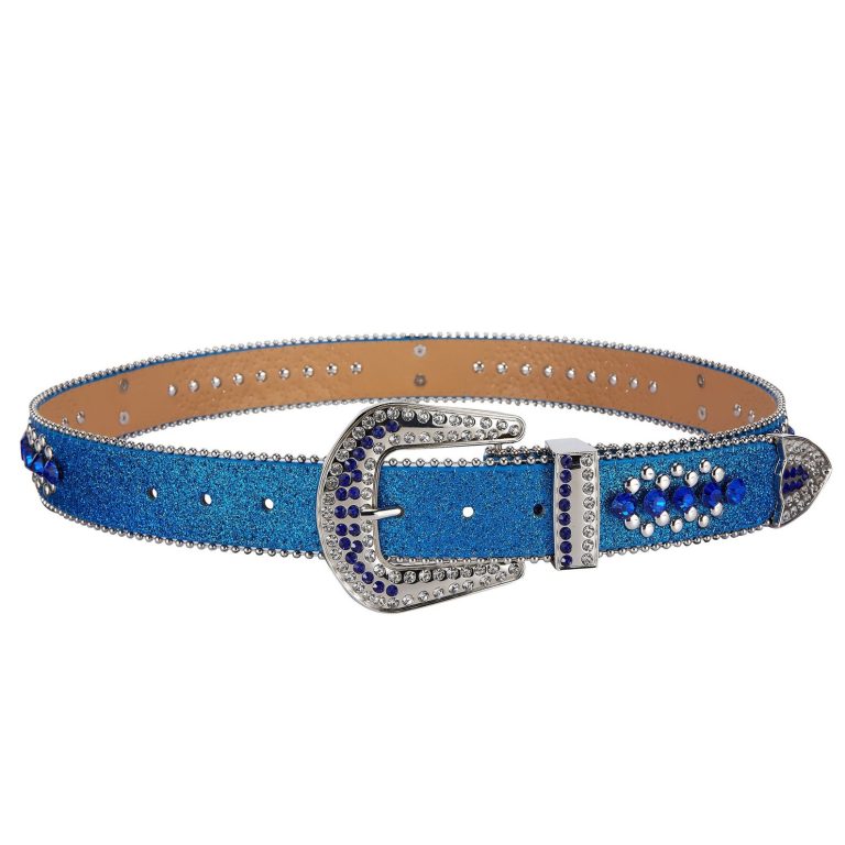 Blue and Silver BB belt