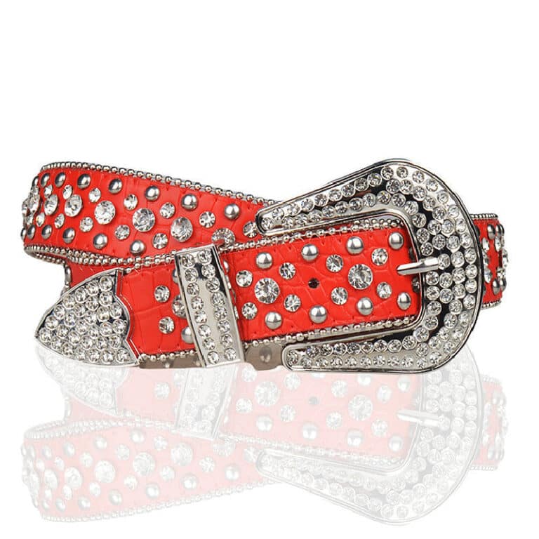 Punk Star - Red BB Simon Belt