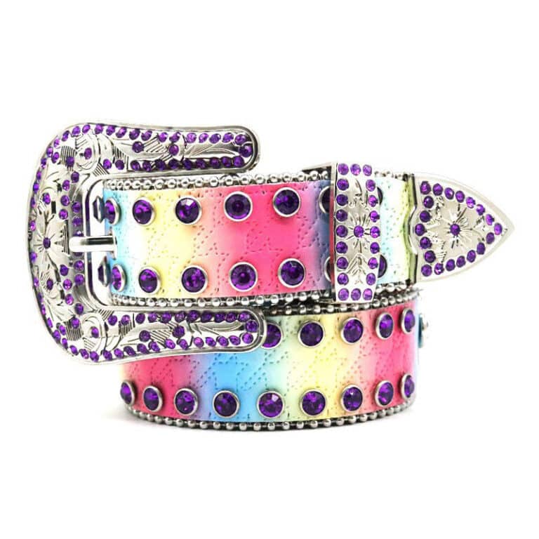 Rainbow-Purple BB Simon Belt