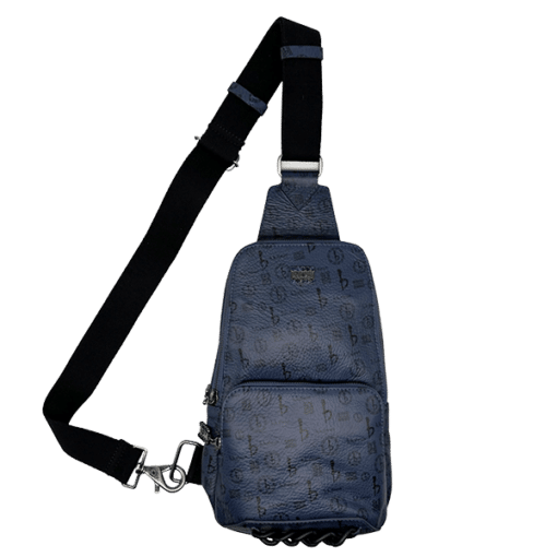 BB Pattern Navy BB Simon Sling Bag