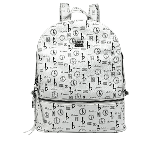 White BB Simon Belt Backpack