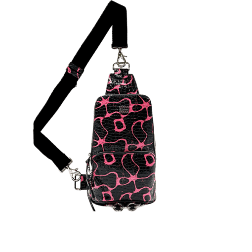 BB Simon Electric Pink Sling Bag